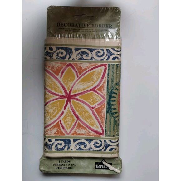 Imperial Wallcoverings Decorative Border - 5 yds - Antigo - Picture 1 of 2